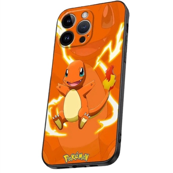 Charmander Phone Case Shockproof Cover for iPhone 14 Pro Gift - Picture 2 of 4